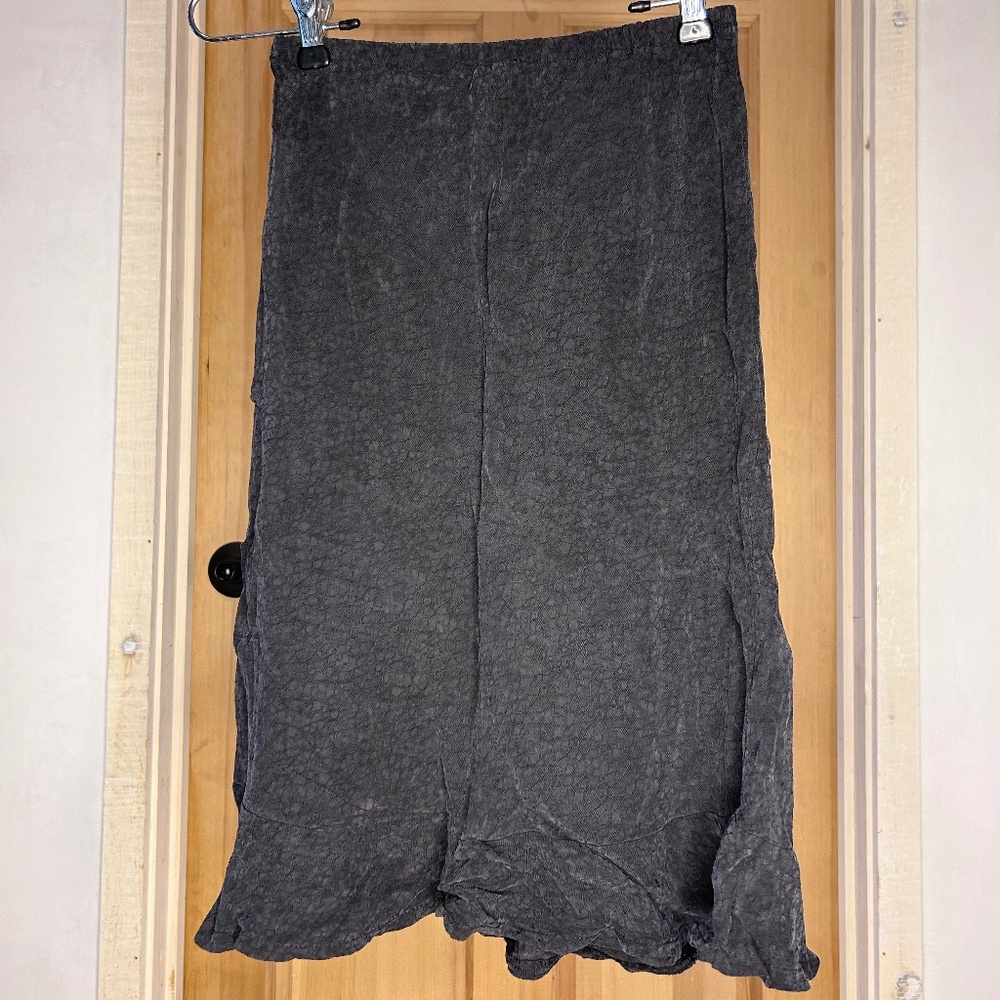 Vintage Faux Suede Salaam Skirt